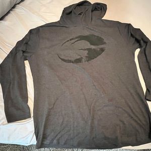Gasp Titan LS Hoodie. Size XXL. New, never worn. Dark grey/black color.